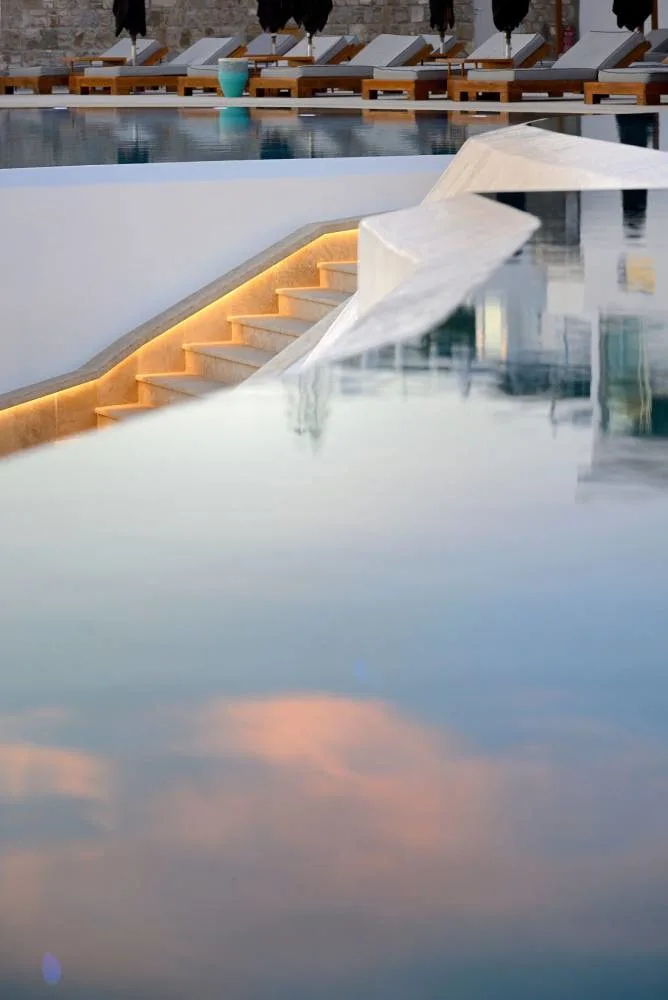 Anax Resort & Spa Mykonos pool deck